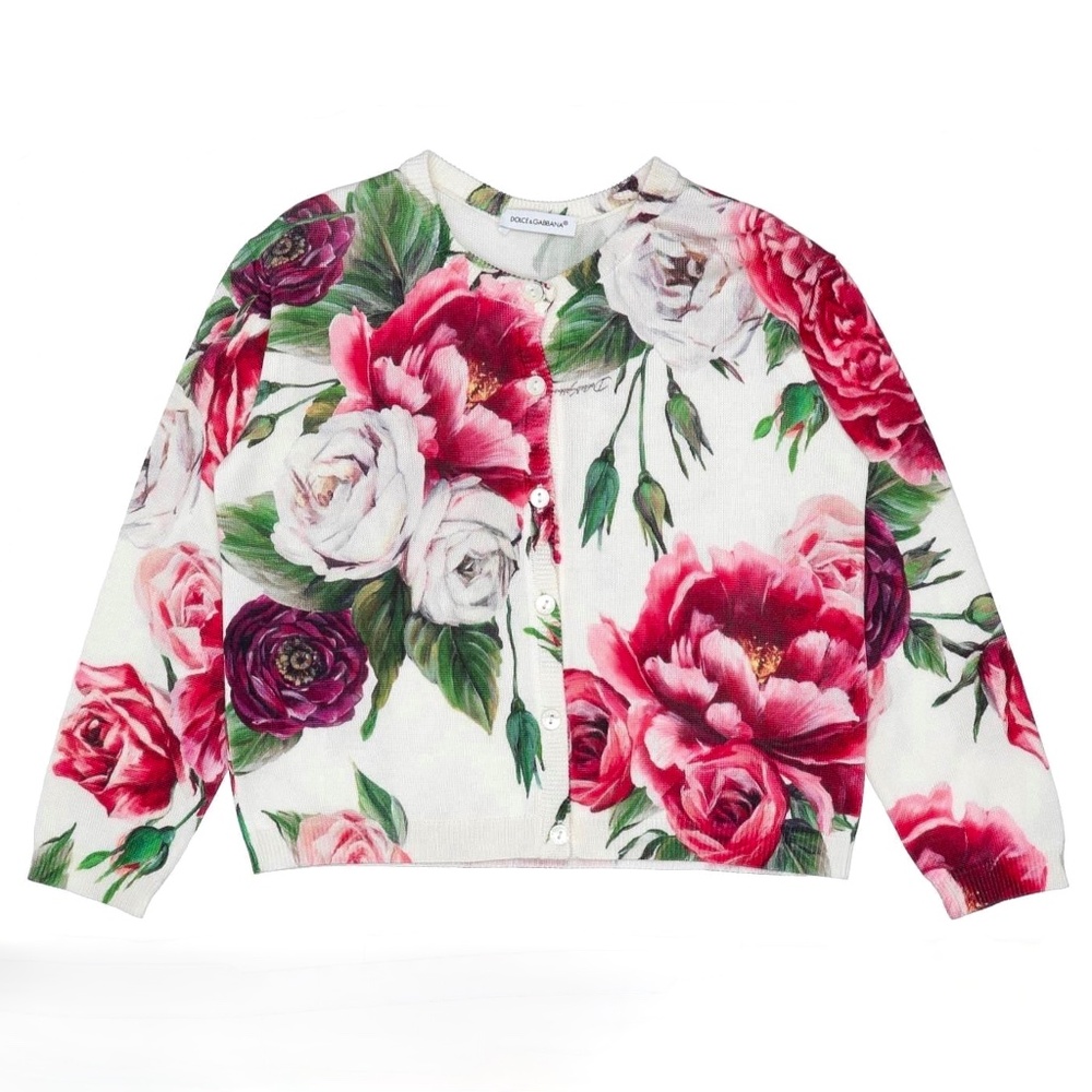 Dolce & Gabbana Cardigan For Girls 7 yrs or 47-51" Tall * New With Tags